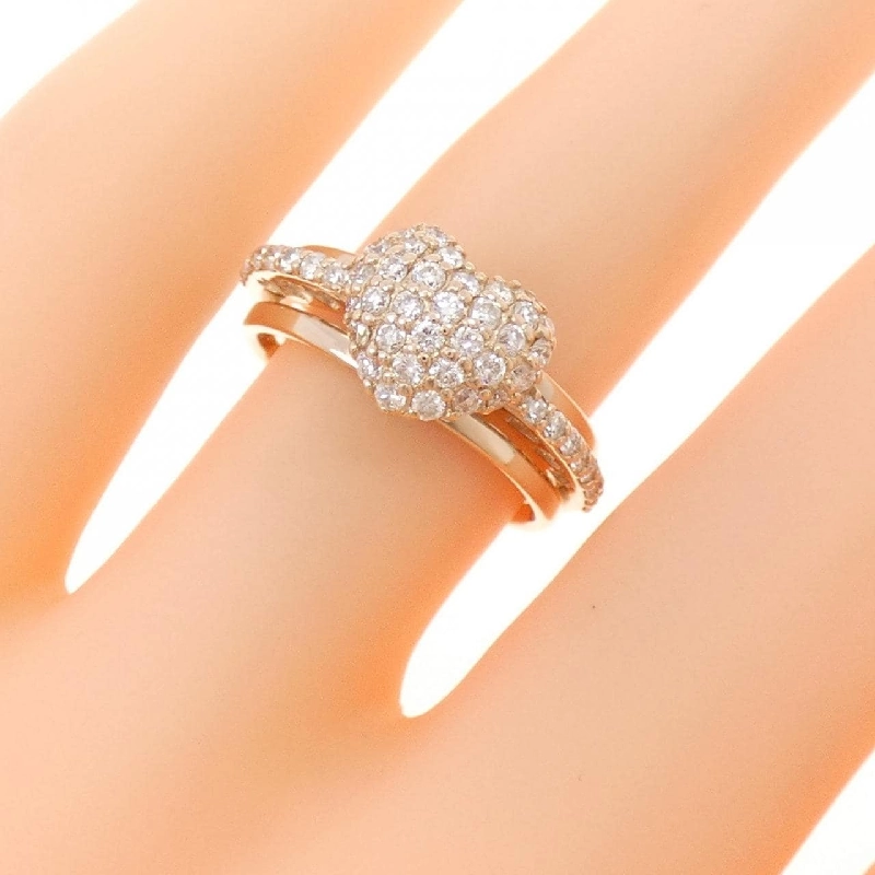 Nhẫn kim cương hình trái tim Ponte Vecchio 0.51CT - Hàng hiệu Authentic 833915