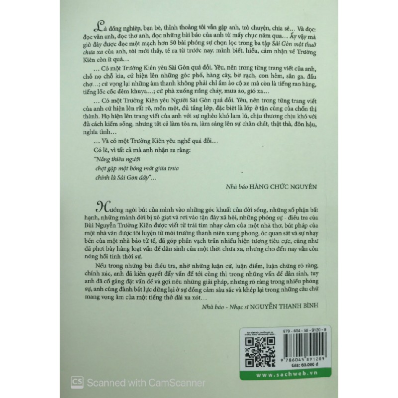 Sài Gòn Một Thuở Chưa Xa - Tập 1: Những Đồng Tiền Nghiệt Ngã - Bùi Nguyễn Trường Kiên 165648