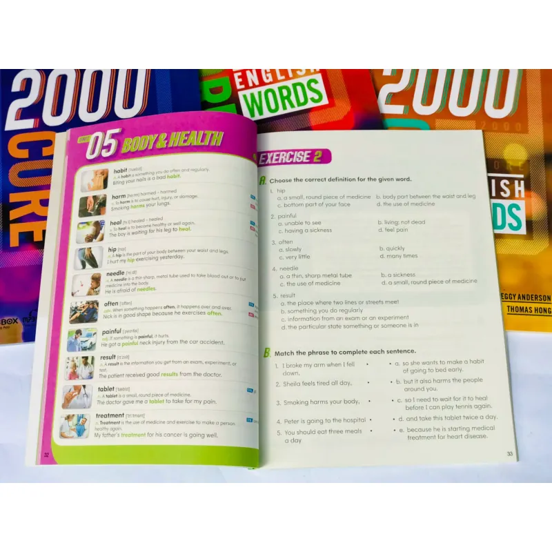 Bộ sách 2000 core English words (4 cuốn) 732956