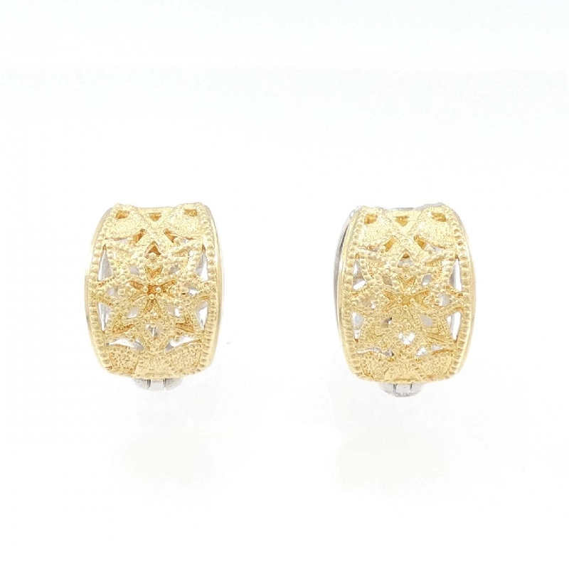 Bông tai kim cương K18YG/K18WG 0.08CT - Hàng hiệu chính hãng 878537