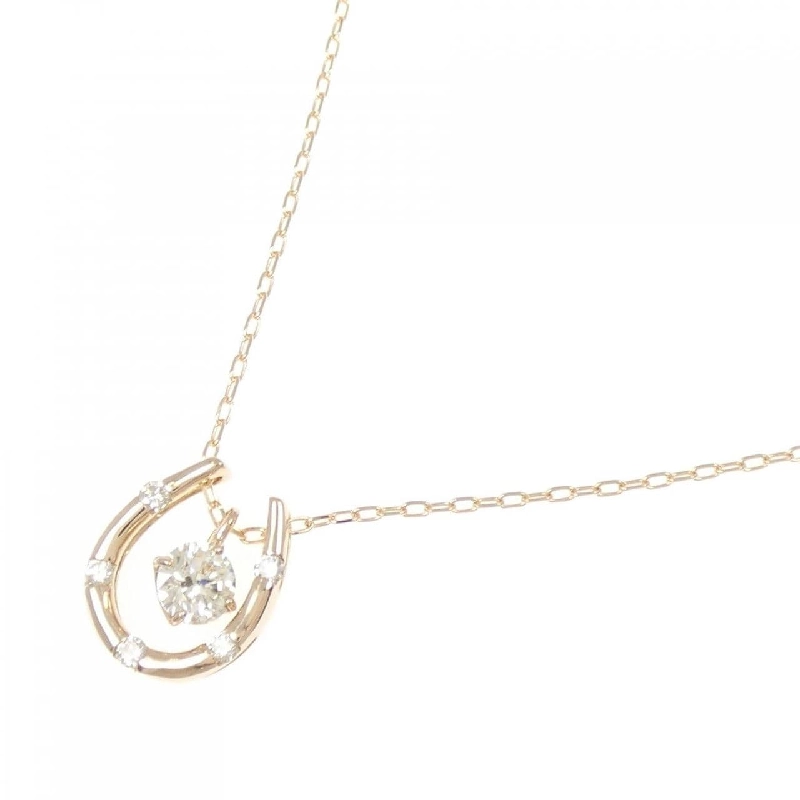 K18PG Dây chuyền kim cương 0.32CT - Hàng hiệu Chính hãng 860842