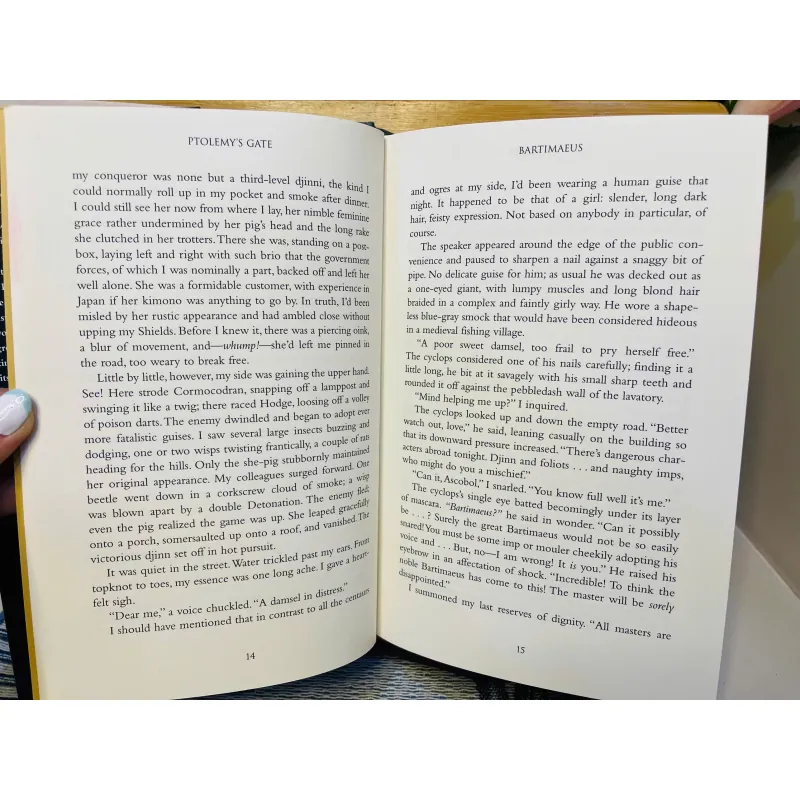 [Sách tiếng Anh 2hand] Like new 90% - Ptolemy's Gate (The Bartimaeus Trilogy) 779209