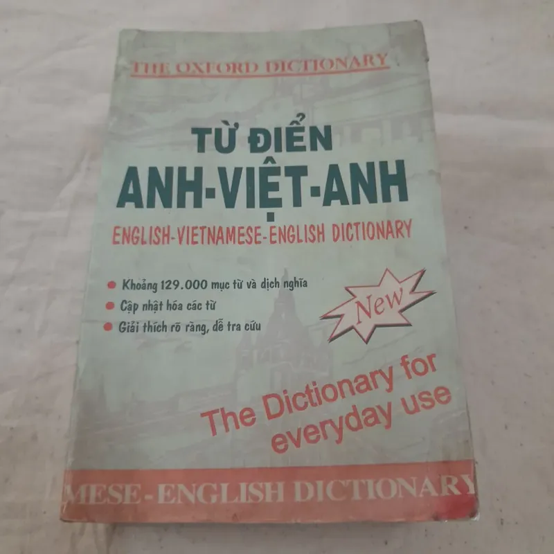 Từ điển Anh Việt Anh. Tác giả Quang Minh. 129.000 từ 593070