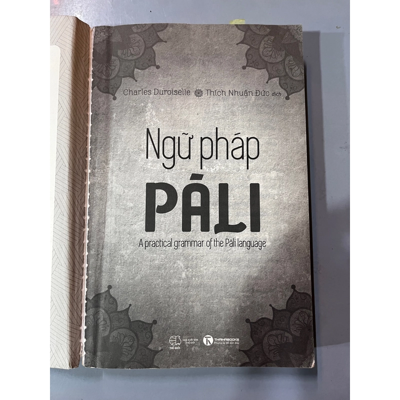 NGỮ PHÁP PĀLI 385075