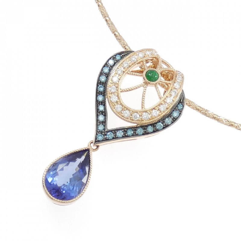 K18PG/K18BG Mặt dây chuyền Tanzanite 3.47CT - Hàng hiệu Chính hãng 856606