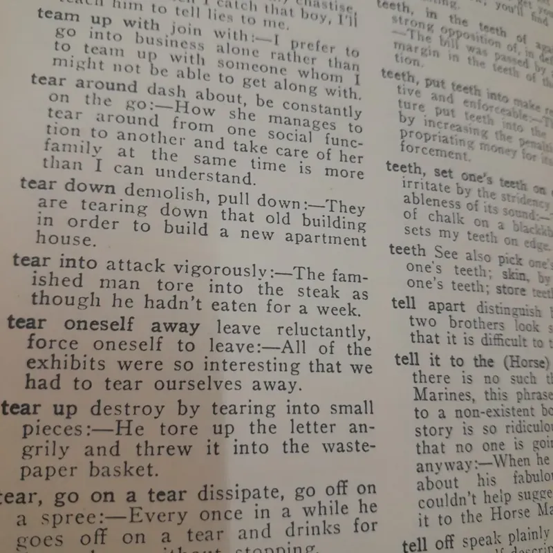 Handbook of American & Idiomatic Usage by Harold C. Whitford...1953 732655