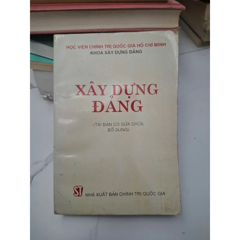 Xây dựng Đảng - Học viện Chính trị quốc gia Hồ Chí Minh - Sách chính trị/Giáo trình 696147