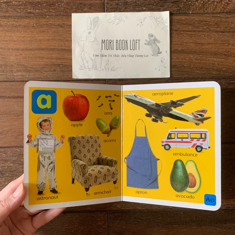 Sách ngoại văn My World ABC: A First Board Book, Used 540730