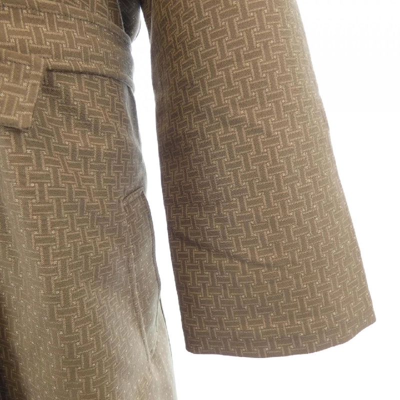 【Mã giảm giá】Áo khoác trench HERMES 639916