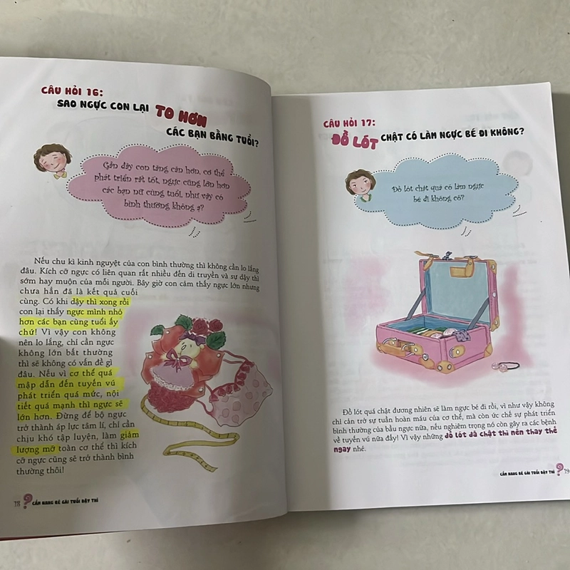 Cẩm nang bé gái tuổi dậy thì (Quyển 1) 517478