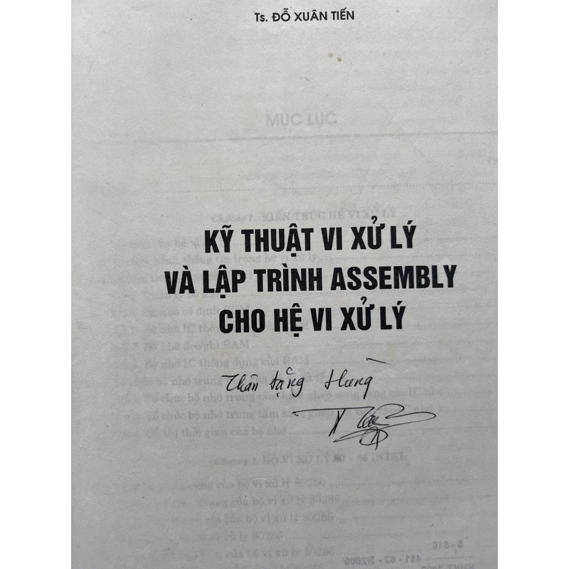 KỸ THUẬT VI XỬ LÝ VÀ LẬP TRÌNH ASSEMBLY CHO HỆ VI XỬ LÝ 528695