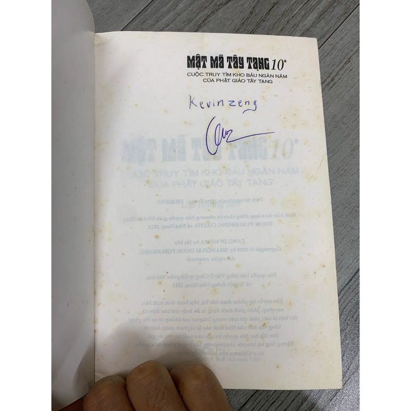 Mật mã tây tạng full bộ 10 tập ( 11 cuốn).  549759