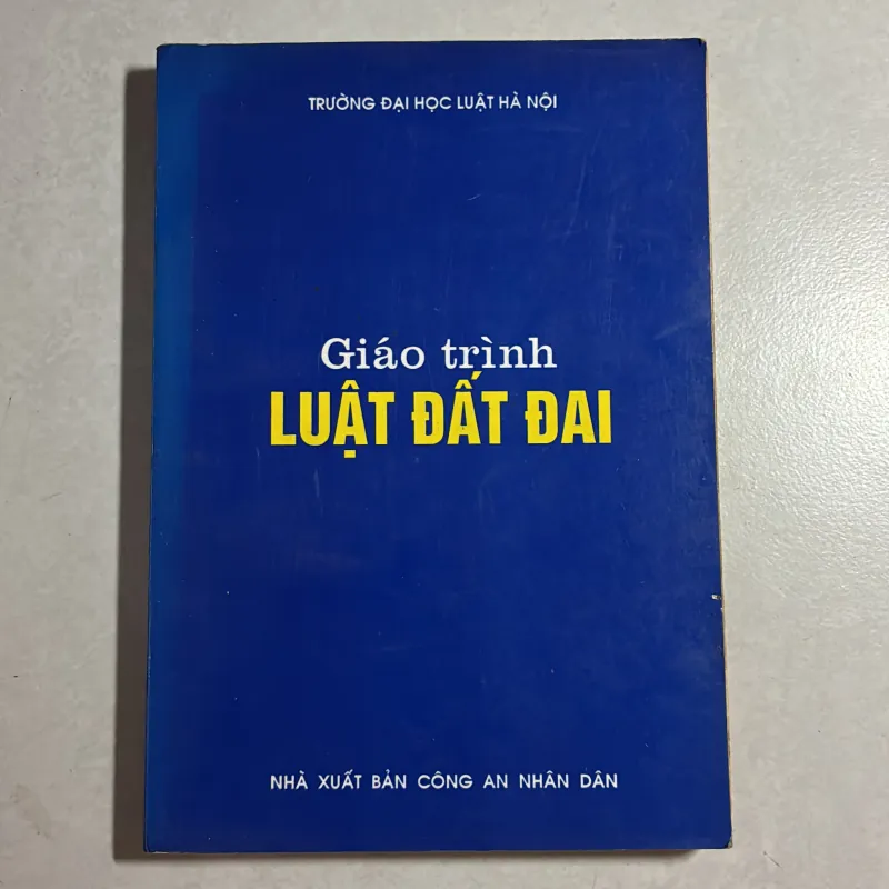 Giáo trình luật đất đai - 1997s 800315