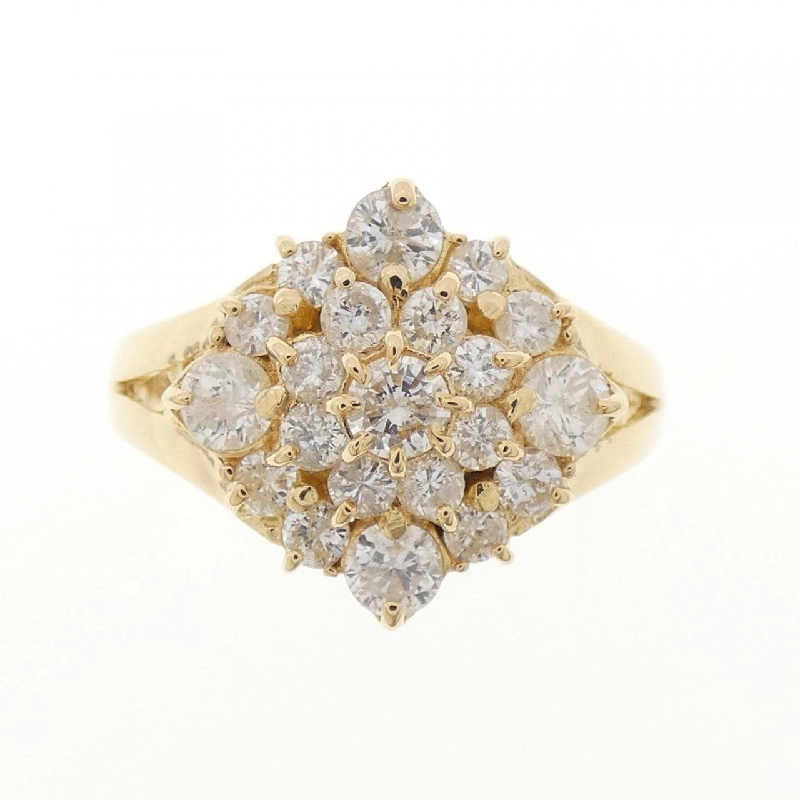 Nhẫn kim cương K18YG 1.12CT - Hàng hiệu chính hãng 852883