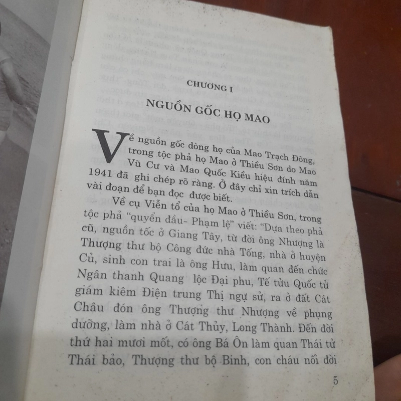 Gia thế MAO TRẠCH ĐÔNG 518815
