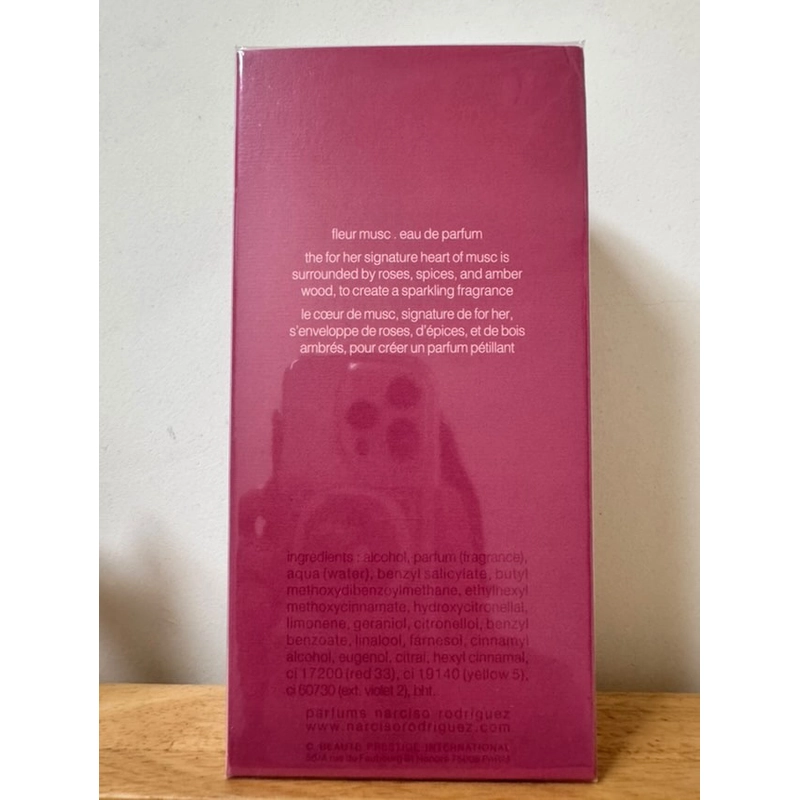 Nước hoa nữ Narciso rodriguez fleur musc, 100ml nguyên seal 444855