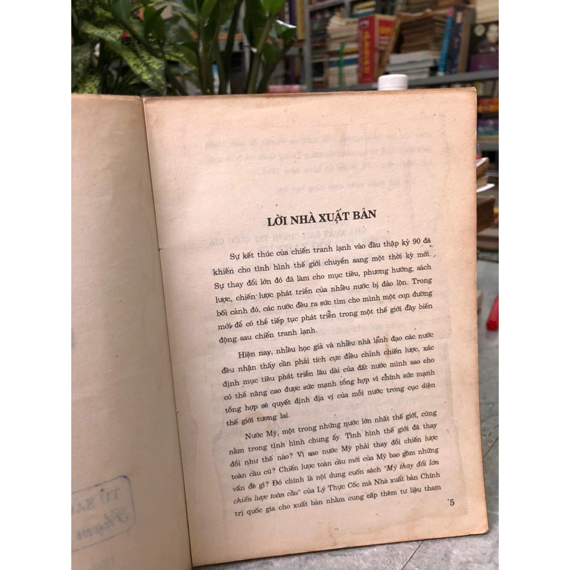 MỸ THAY ĐỔI LỚN CHIẾN LƯỢC TOÀN CẦU - Lý Thực Cốc 443987