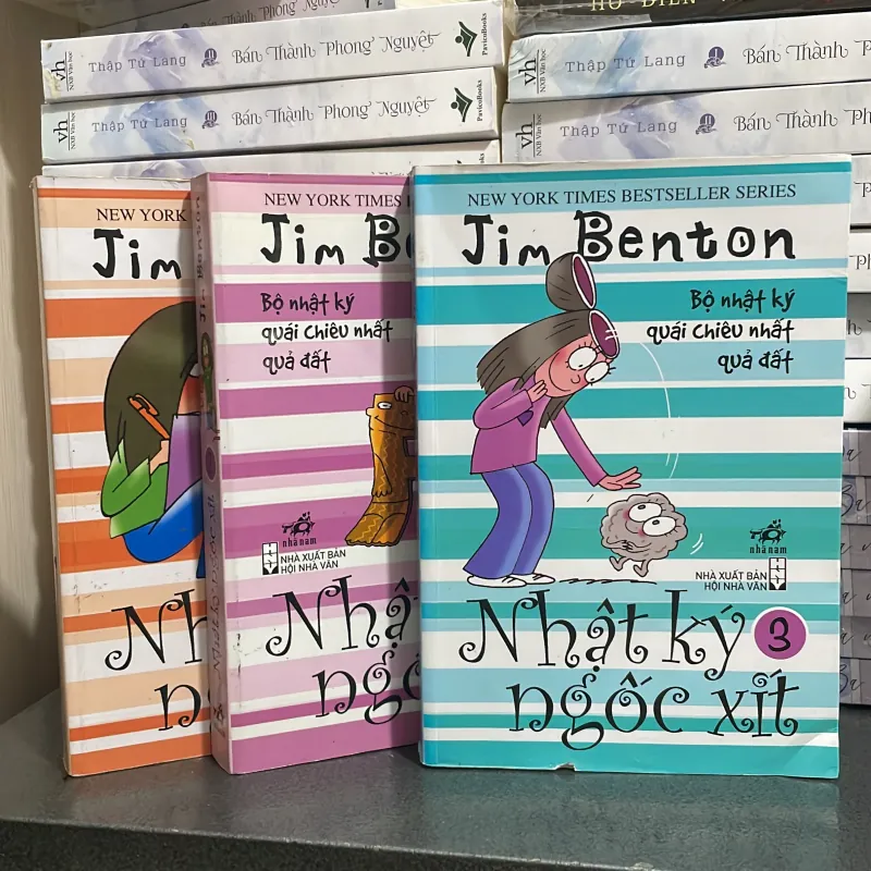 (văn học thiếu nhi) - Nhật Ký Ngốc Xít ( tập 1,2,3) - Jim Benton 1003831