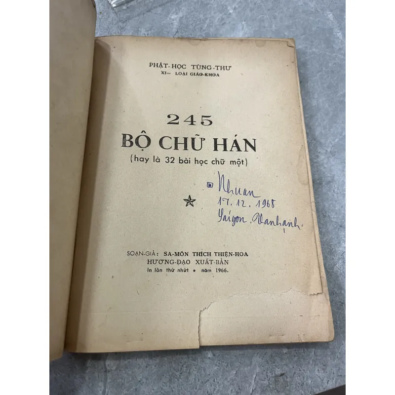 SÁCH TỰ HỌC CHỮ HÁN - THÍCH THIỆN HOA 798966