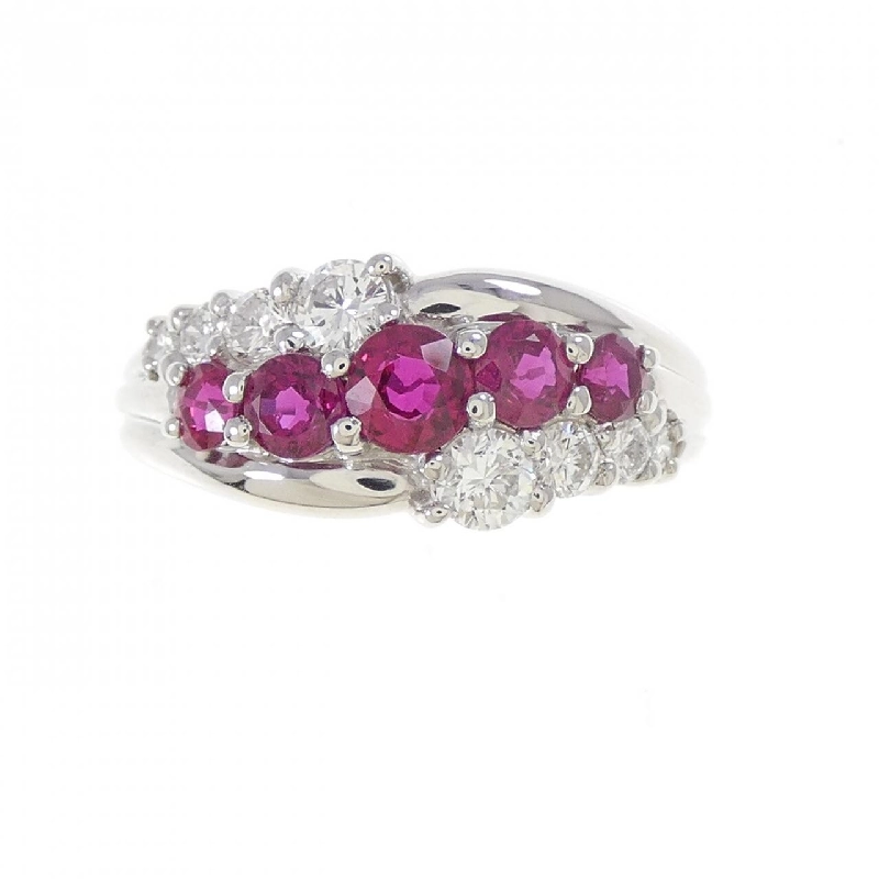 Nhẫn Ruby PT900 0.97CT - Hàng hiệu Chính hãng 853531