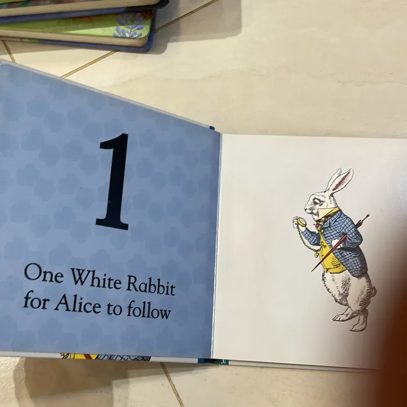 NGOẠI VĂN trẻ em : one white rabbit a countjng book - the macmillan uk  1027534