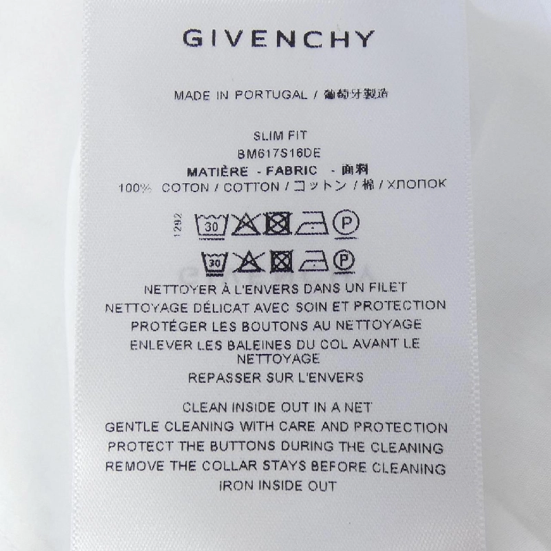 Áo sơ mi GIVENCHY BM617S16DE - Hàng hiệu Authentic 890656