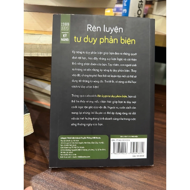 Rèn luyện tư duy phản biện -Nguyễn Ngọc Án 797196