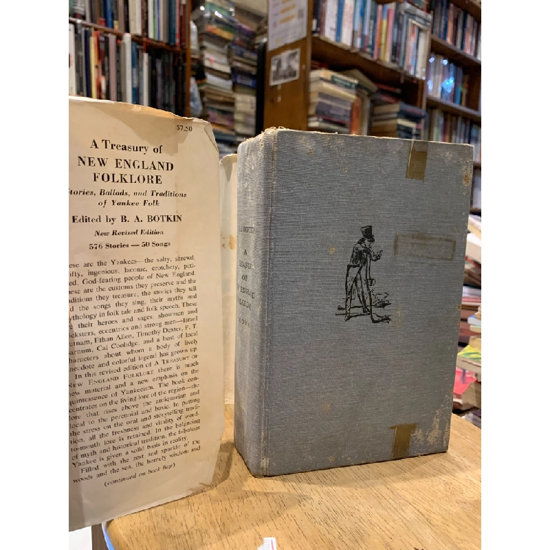 A Treasury of New England Folklore: the Stories, Legends, Tall Tales, Traditions, Ballads and Songs of the Yankee People - B. A. Botkin 337692