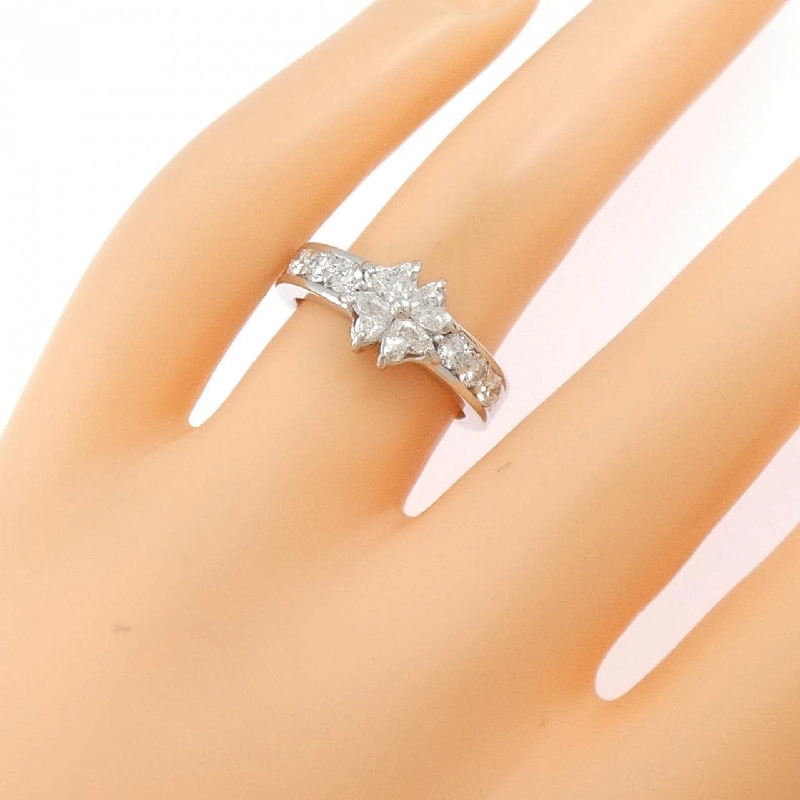 Nhẫn kim cương hoa PT900 1.00CT - Hàng hiệu Authentic 851821