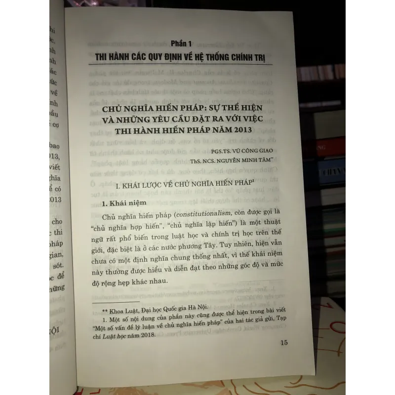 Thi hành hiến pháp năm 2013 - Thực trạng và những vấn đề đặt ra  754003