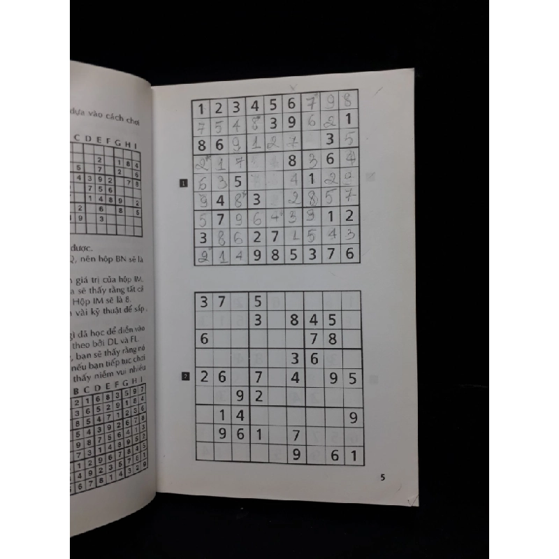 Cờ ô số sudoku 1 mới 80% ố nhẹ 2016 HCM2809 Vũ Hoàng KỸ NĂNG 339839