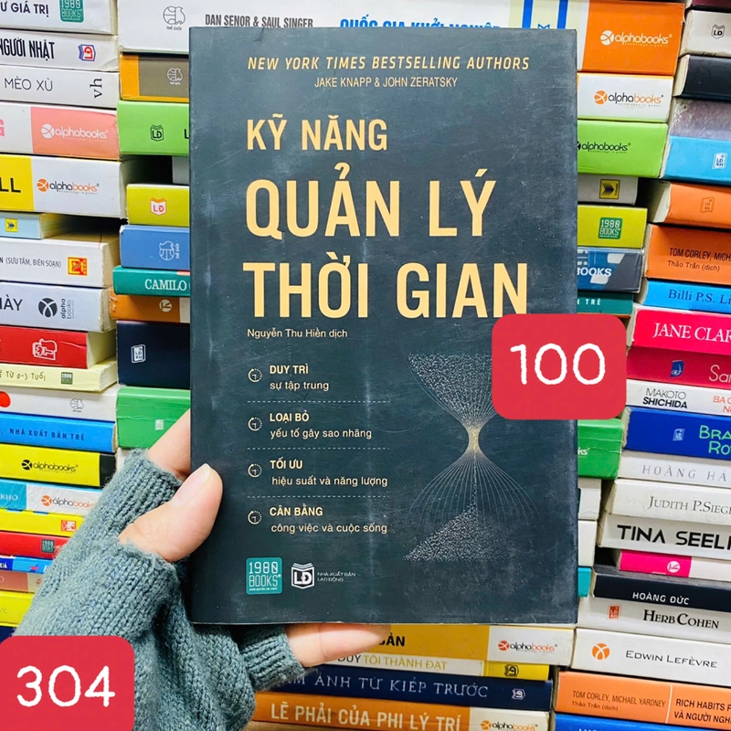 Kỹ Năng Quản Lý Thời Gian - Tác giả:Jake Knapp & John Zeratsky - SỐ 304 395881