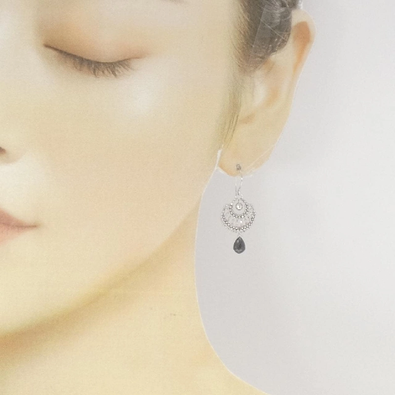 K18WG Bông tai kim cương - Hàng hiệu Authentic 870451