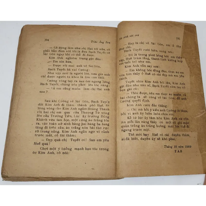 Tiểu thuyết NỮ SINH NỘI TRÚ (Trần Áng Sơn) 791342