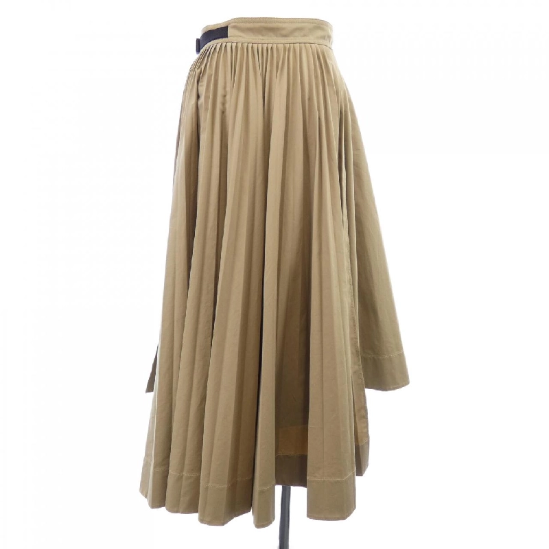 Váy dài bất đối xứng CHRISTIAN DIOR 257J31S3332 647136