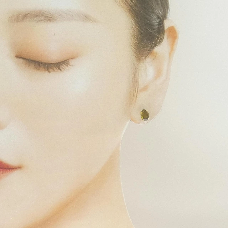 K18YG Garnet Bông tai 1.80CT - Hàng hiệu Chính hãng 868425