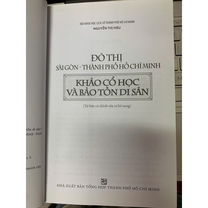 ĐÔ THỊ SÀI GÒN THÀNH PHỐ HỒ CHÍ MINH: KHẢO CỔ HỌC VÀ BẢO TỒN DI SẢN 529664