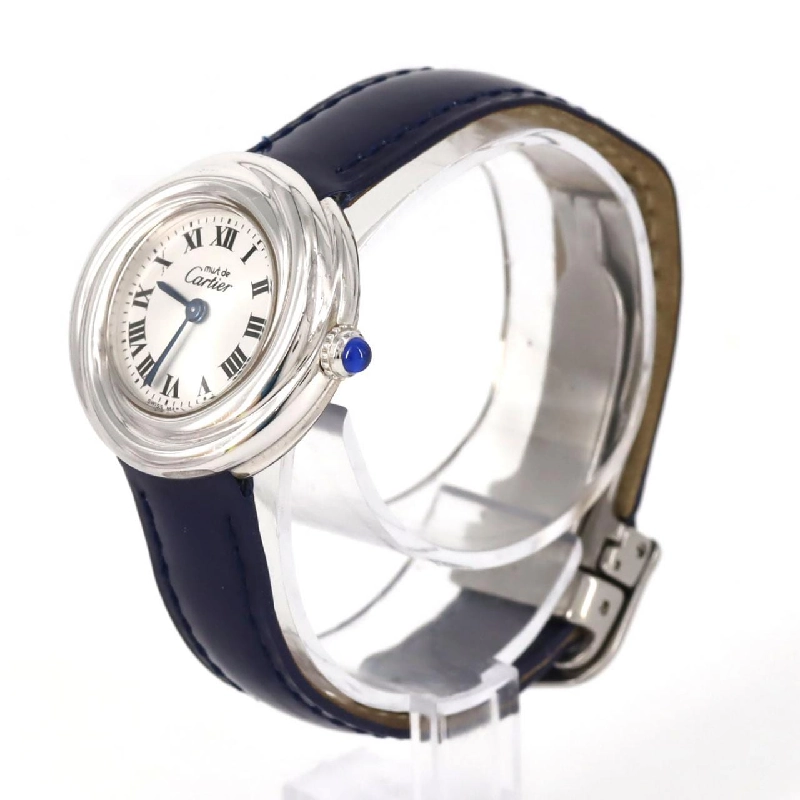 Cartier Must Trinity W1014945 Bạc Quartz - Hàng hiệu Chính hãng 873186
