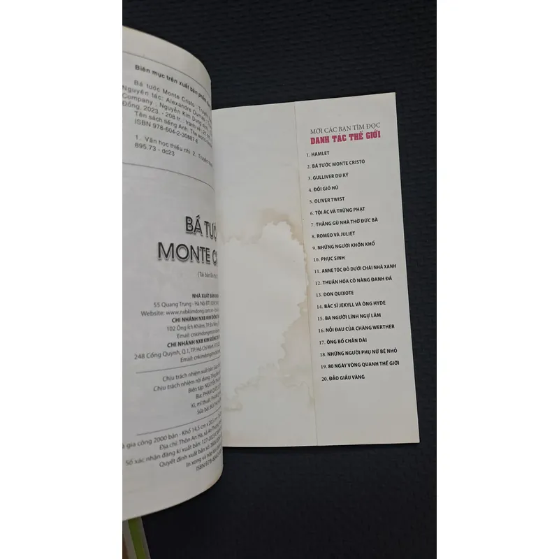 Truyện tranh Danh tác thế giới (Set lẻ 6 cuốn) 722135