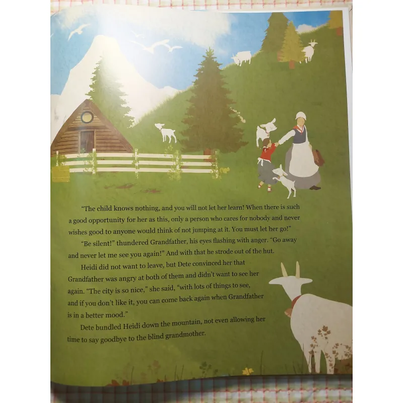 📘 HEIDI – CÔ BÉ CỦA NÚI RỪNG ALPES • Bìa xốp, khổ siêu to 763795