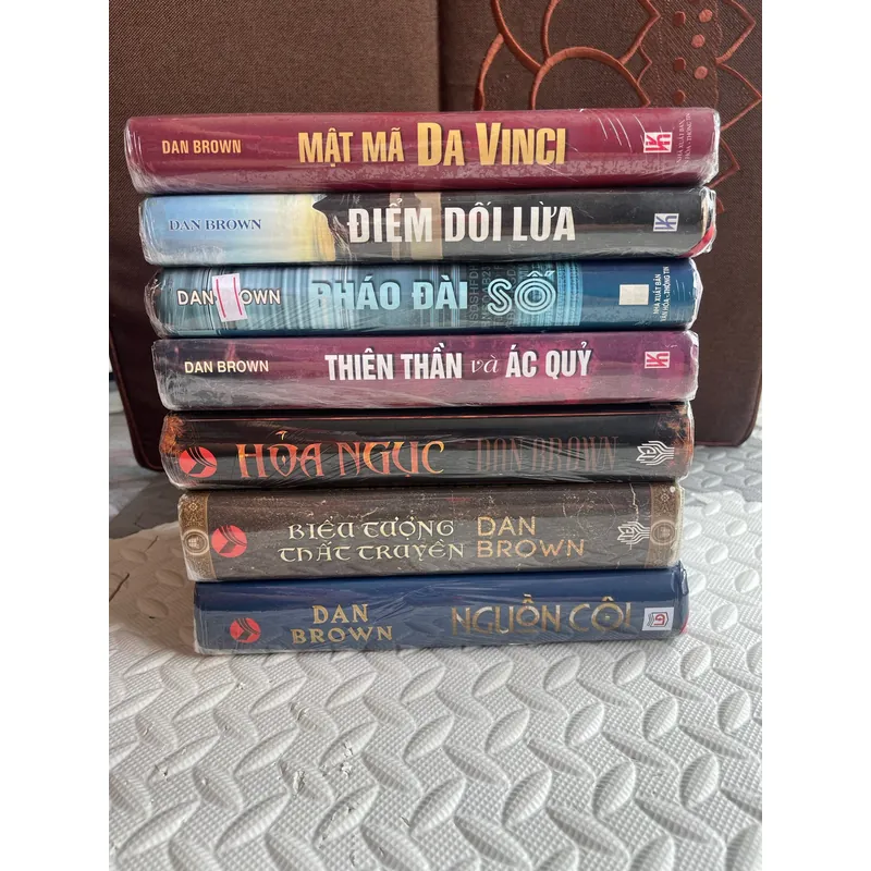 Combo sách Dan Brown mật mã Da Vinci ( real )  1052871
