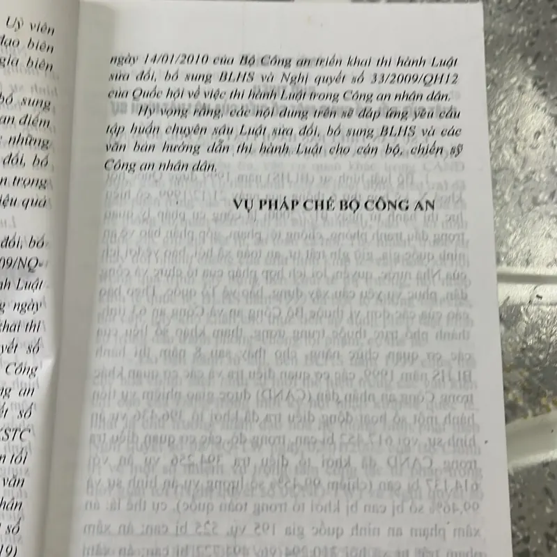 [luật - chính trị -hình sự] Tập huấn chuyên sau sửa đổi Bộ luật hình sự 1999 609763