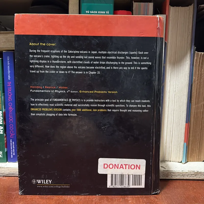 II Sách Vật Lý Ngoại Văn: Fundamentals Of Physics - 2003 783152