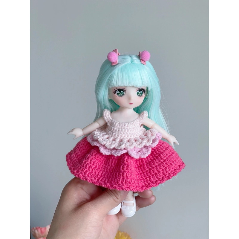 Búp bê BJD mặc váy len handmade (Hàng order trước) 276737