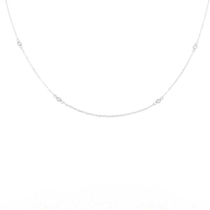 K18WG Dây chuyền kim cương 0.10CT - Hàng hiệu Chính hãng 851141