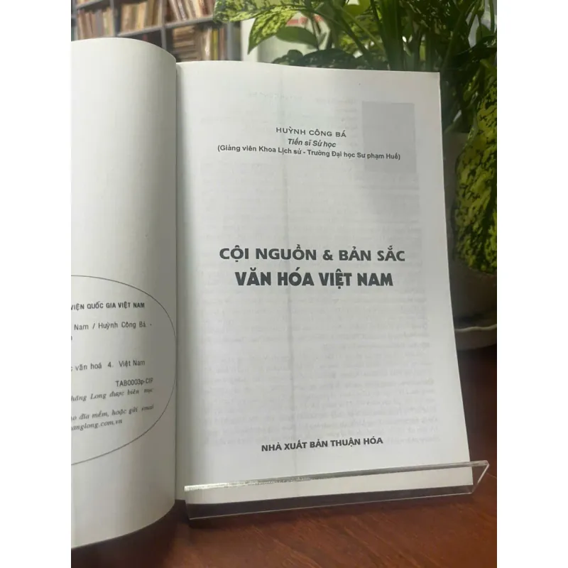 CỘI NGUỒN VÀ BẢN SẮC VĂN HÓA VIỆT NAM 553272