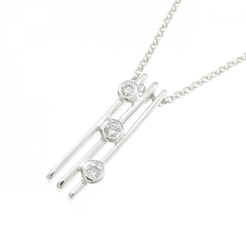 Dây chuyền kim cương PT900/PT850 0.15CT - Hàng hiệu Authentic 860949