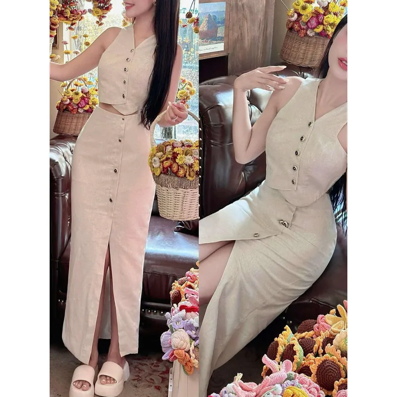 Set váy xẻ  699110