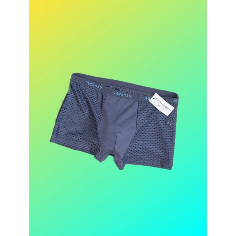 Quần lót boxer cotton thun lạnh dạng lưới 307344