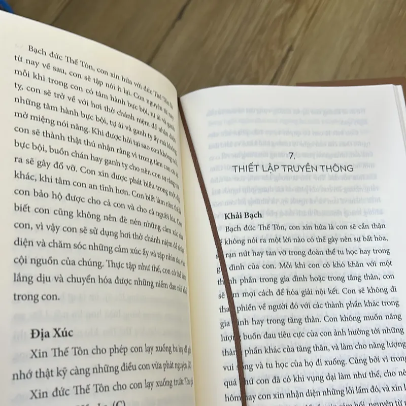 Sám pháp địa xúc - Thích Nhất Hạnh - mới 99% bìa cứng 659380